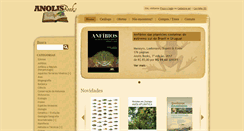Desktop Screenshot of anolisbooks.com.br